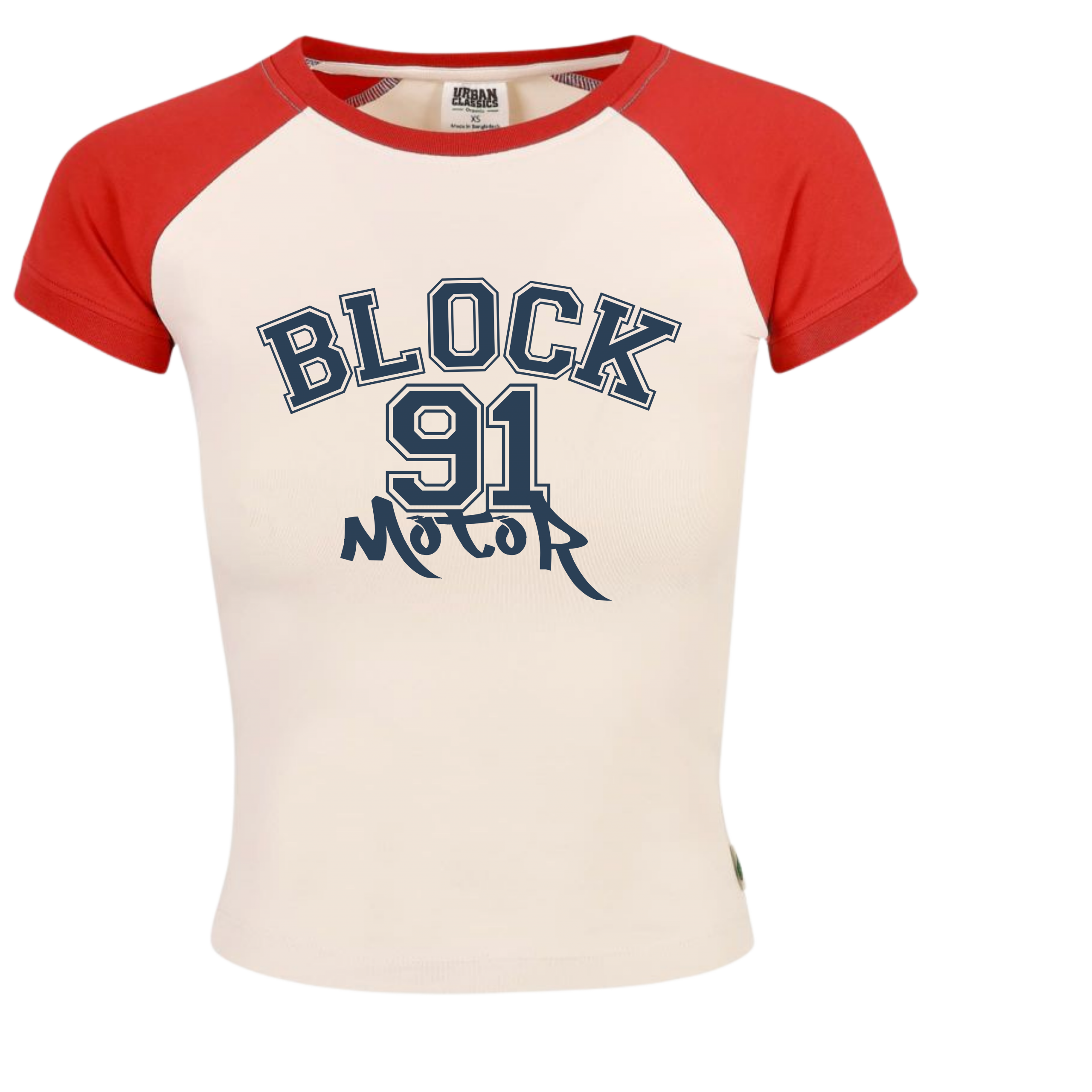 Tshirt woman bicolore BLOCK91